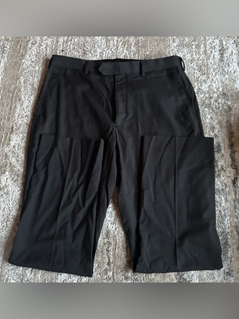 Roundtree & Yorke Black Men's Dress Pants